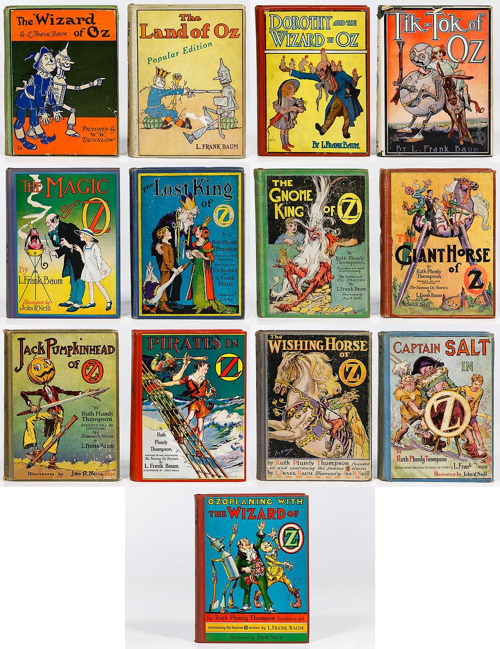 Lot 255: Wizard of OZ Book Assortment
