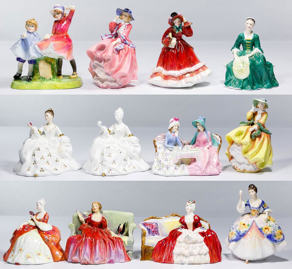 Lot 285: Royal Doulton Figurine Assortment