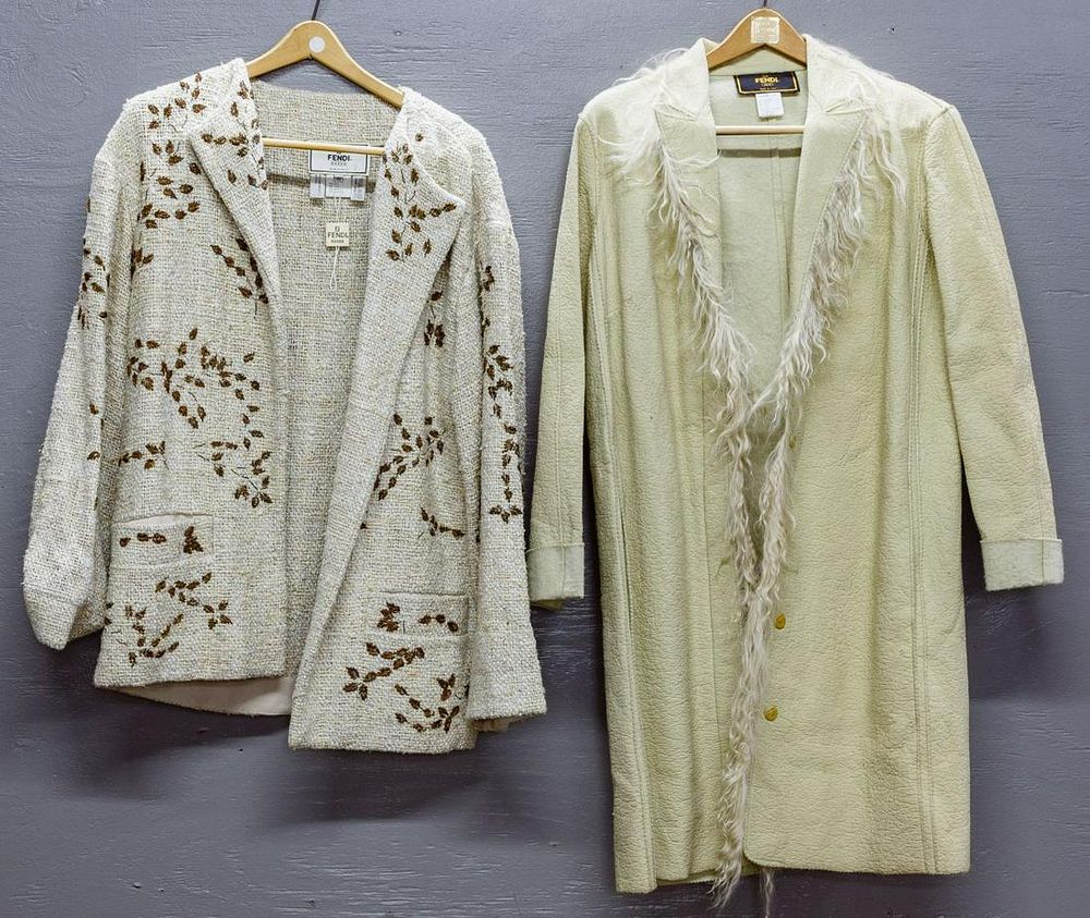 Lot 298: Fendi Coats