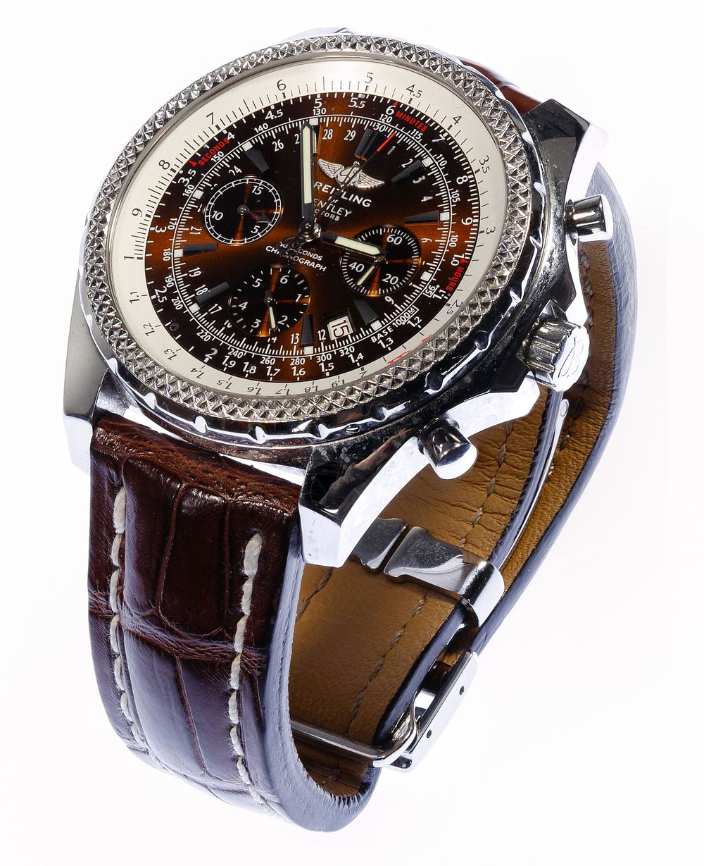 Lot 309: Breitling Bentley Edition Men's Wrist Watch