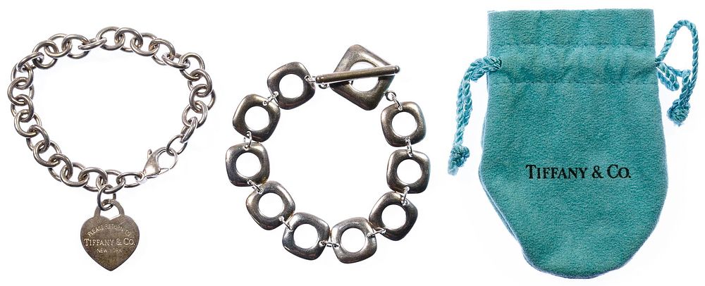 Lot 328: Tiffany & Co Sterling Silver Jewelry Assortment