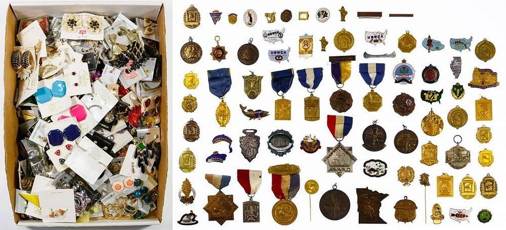 Lot 354: Costume Jewelry Carded Earring Assortment