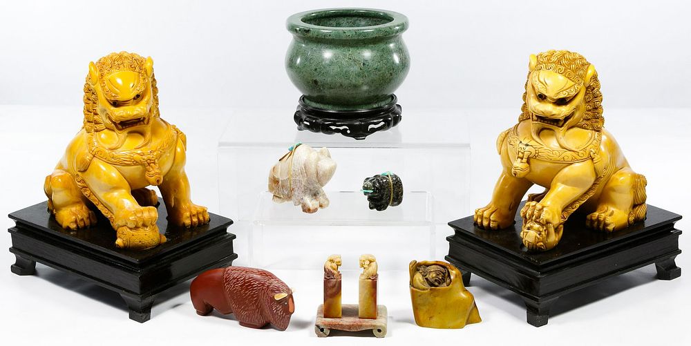 Lot 359: Asian and Inuit Assortment