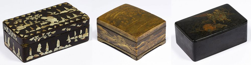 Lot 362: Asian Box Assortment
