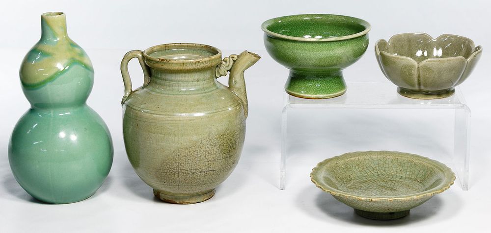 Lot 368: Asian Celadon Assortment