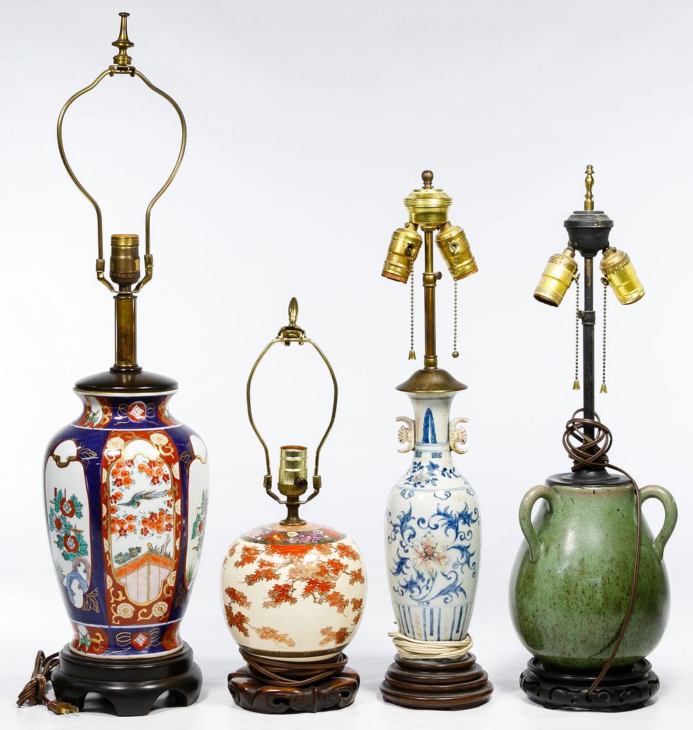 Lot 381: Asian Lamp Assortment