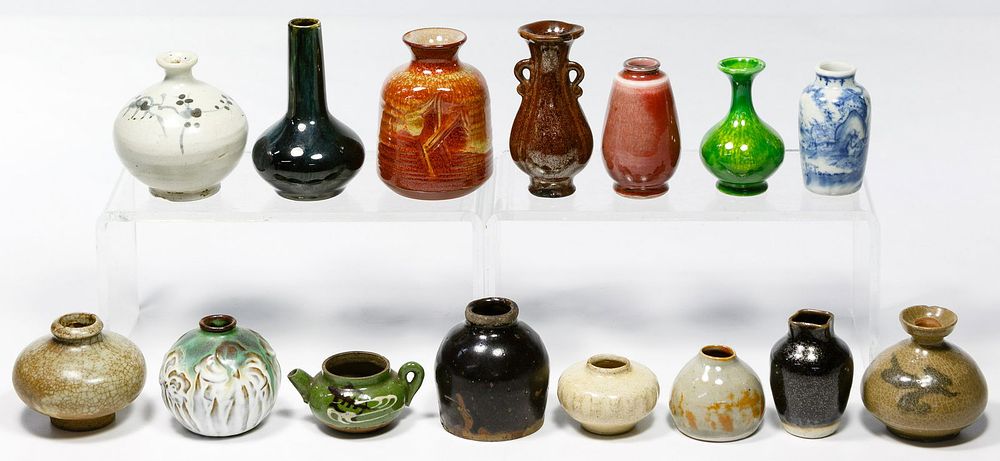 Lot 382: Asian Oil Bottle Assortment