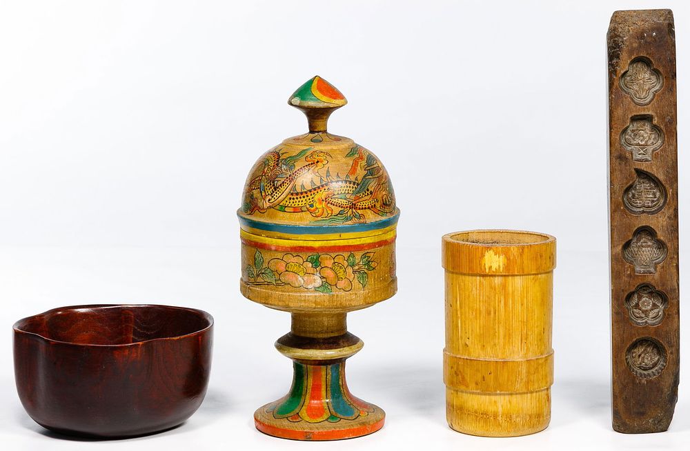 Lot 395: Asian Wood Assortment