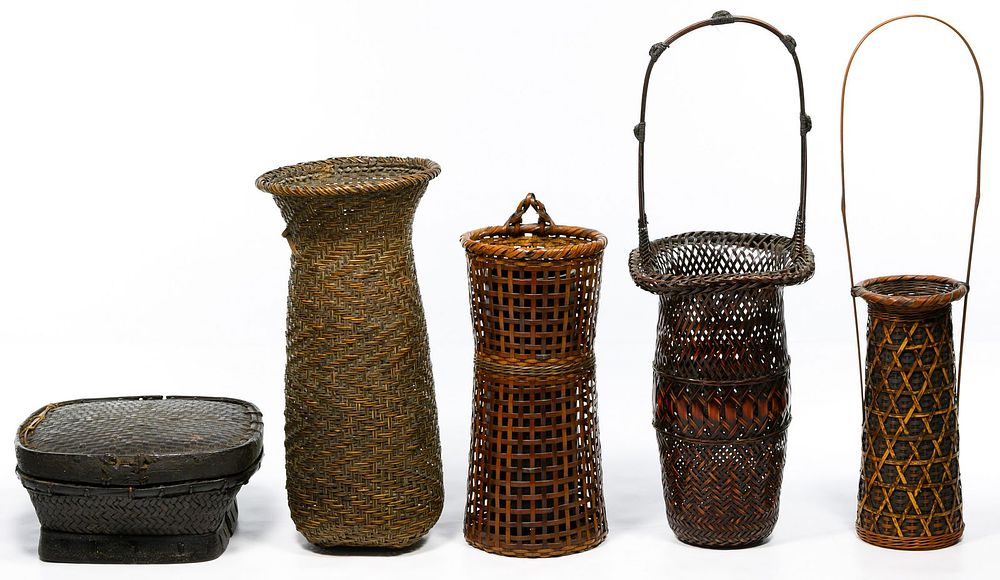 Lot 425: Ikebana Basket Assortment