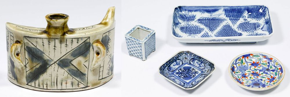 Lot 461: Japanese Pottery Assortment