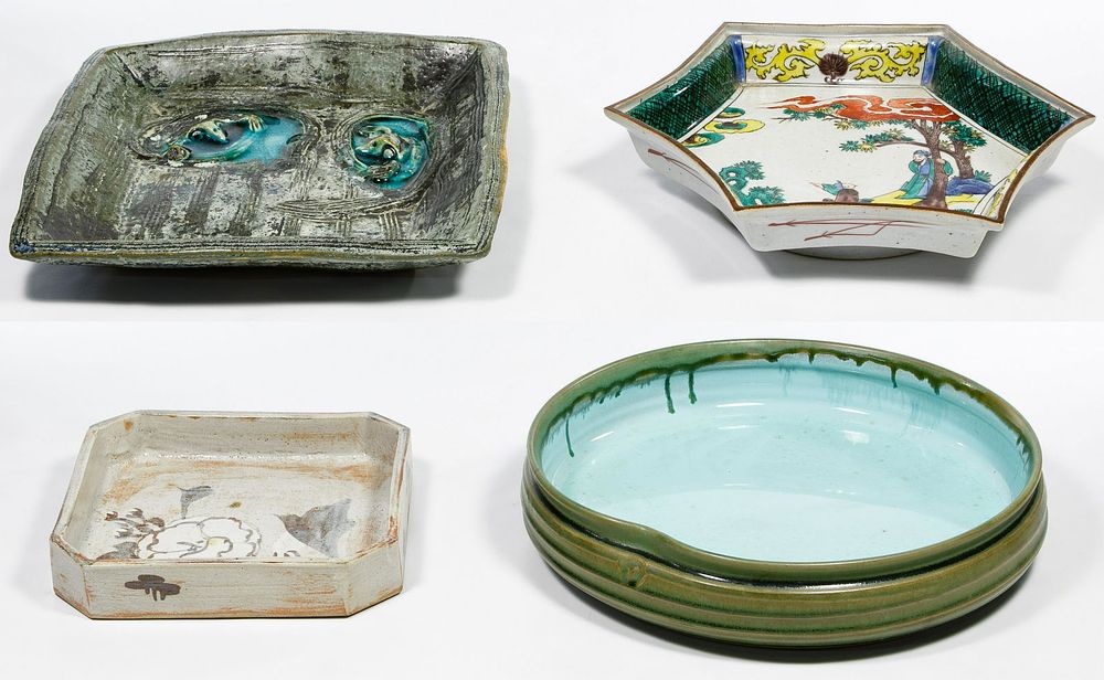 Lot 471: Japanese Studio Pottery Assortment