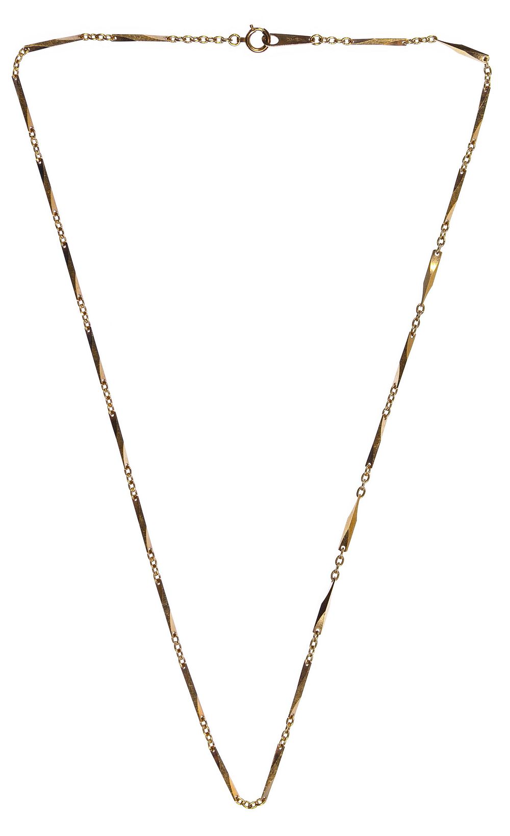 Lot 203: 18k Gold Necklace