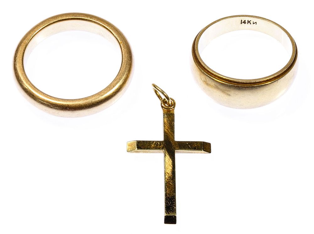 Lot 232: 14k Gold Jewelry Assortment
