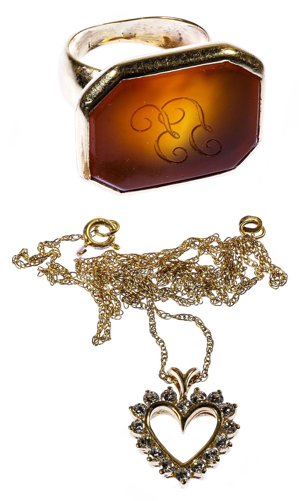 Lot 234: 14k Gold and Gemstone Jewelry Assortment