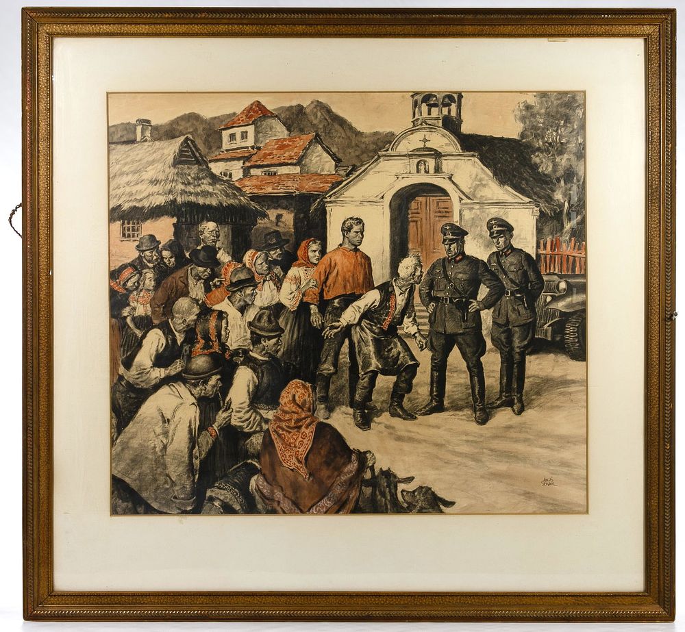 Lot 262: Amos Sewell (American, 1901-1983) 'The Bell of