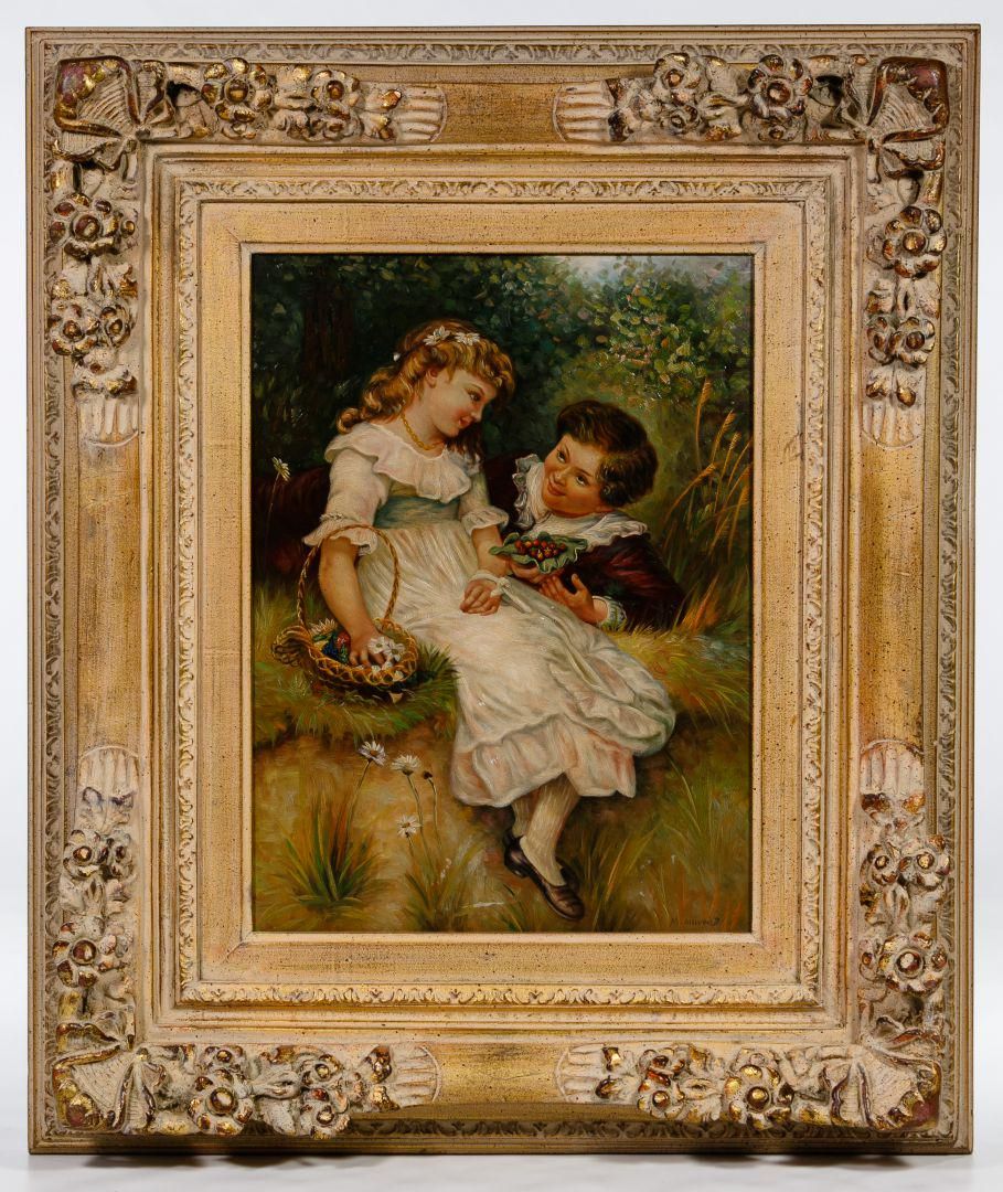 Lot 270: M. Allwood (American, 20th Century) Oil on Canvas