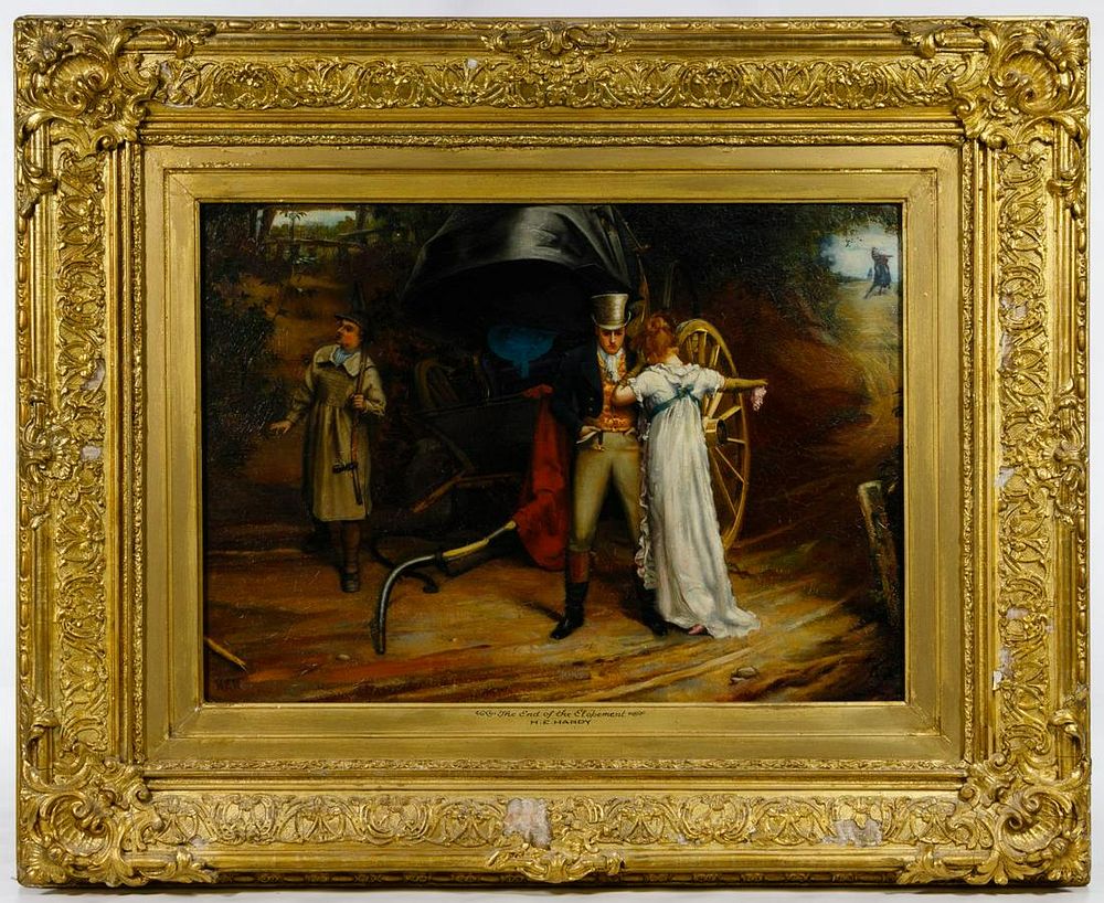 Lot 297: Heywood E. Hardy, (British, 1843-1933) 'The End of the