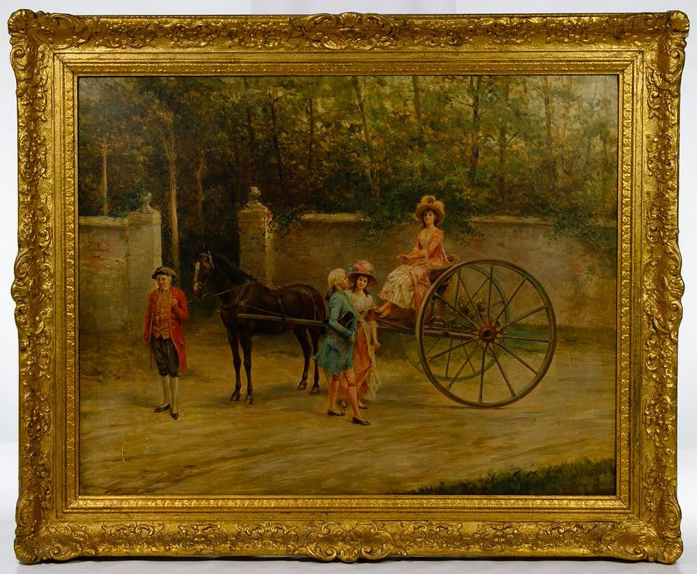 Lot 299: Mariano Alonso Perez Y Villagrossa (Spanish, 1857-1930)