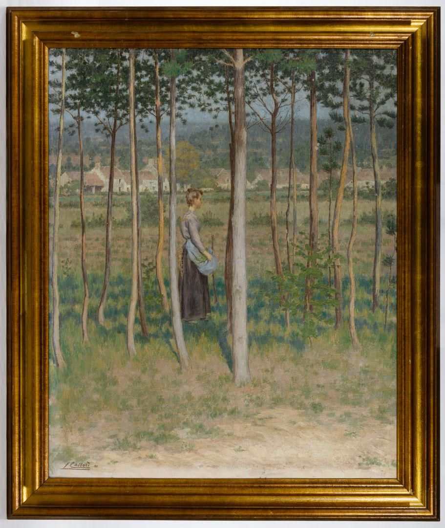 Lot 303: Pierre Leon Cassard (French, 19th Century) Oil on