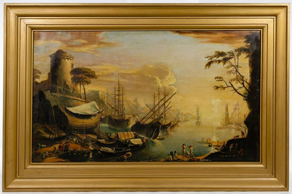 Lot 307: Unknown Artist (European, 19th Century) Oil on Canvas
