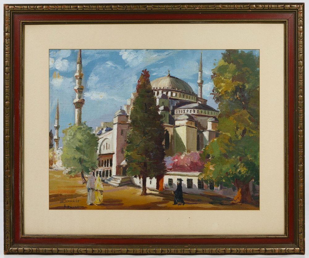 Lot 313: Suleimaniee Ramsaet (East Indian, 20th Century) Oil on