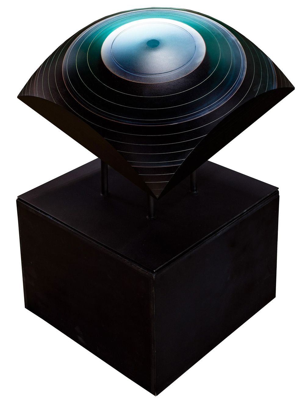 Lot 319: Laszlo Lukacsi (Hungarian, b.1961) 'Sea Eye' Laminated