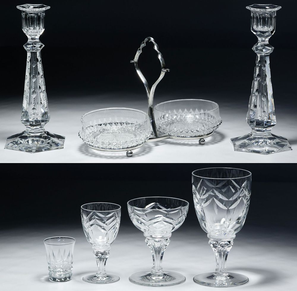 Lot 344: Crystal Stemmware Assortment