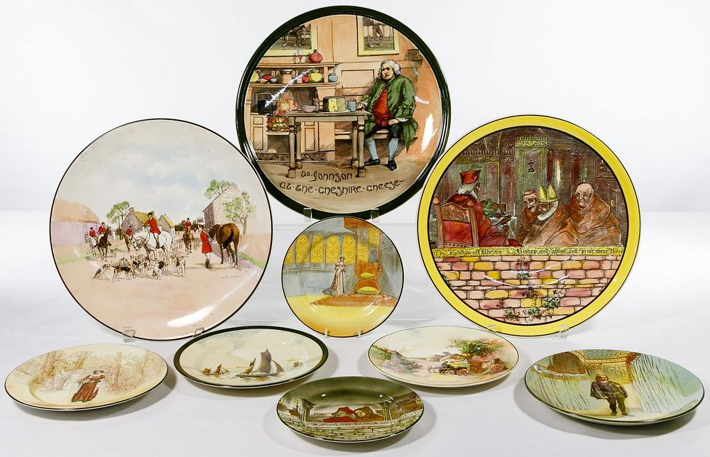 Lot 396: Royal Doulton Plate Assortment