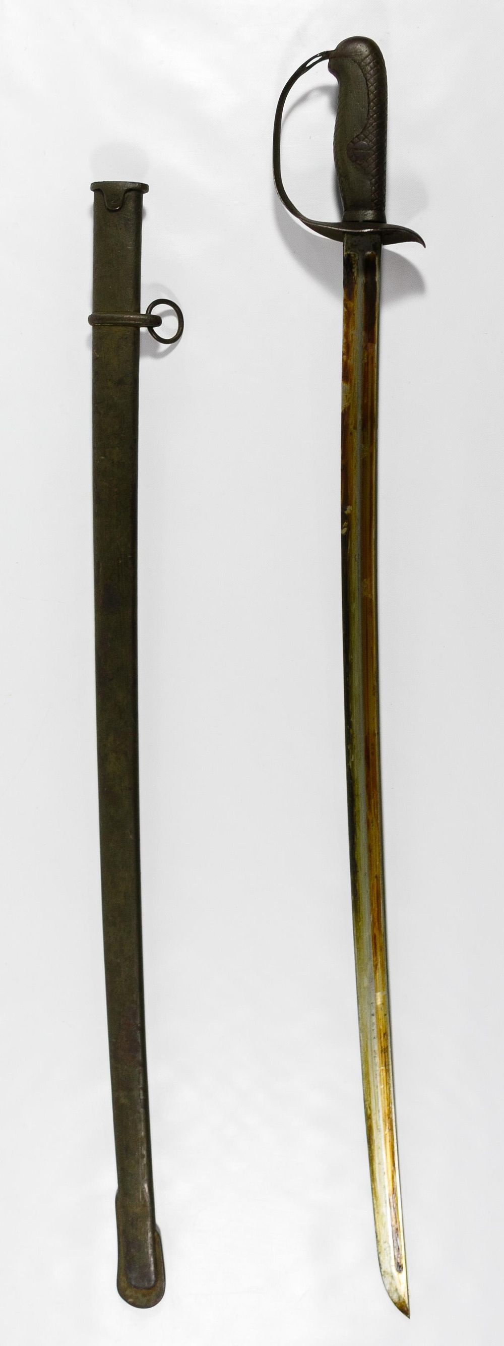 Lot 421: World War II US Calvary Sword and Scabbard