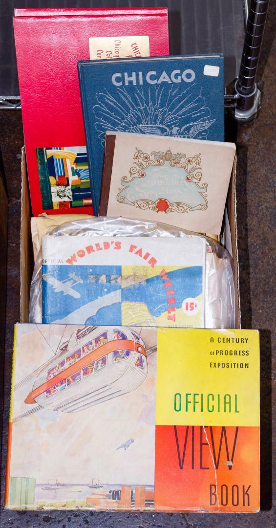 Lot 442: World Fair Ephemera Assortment