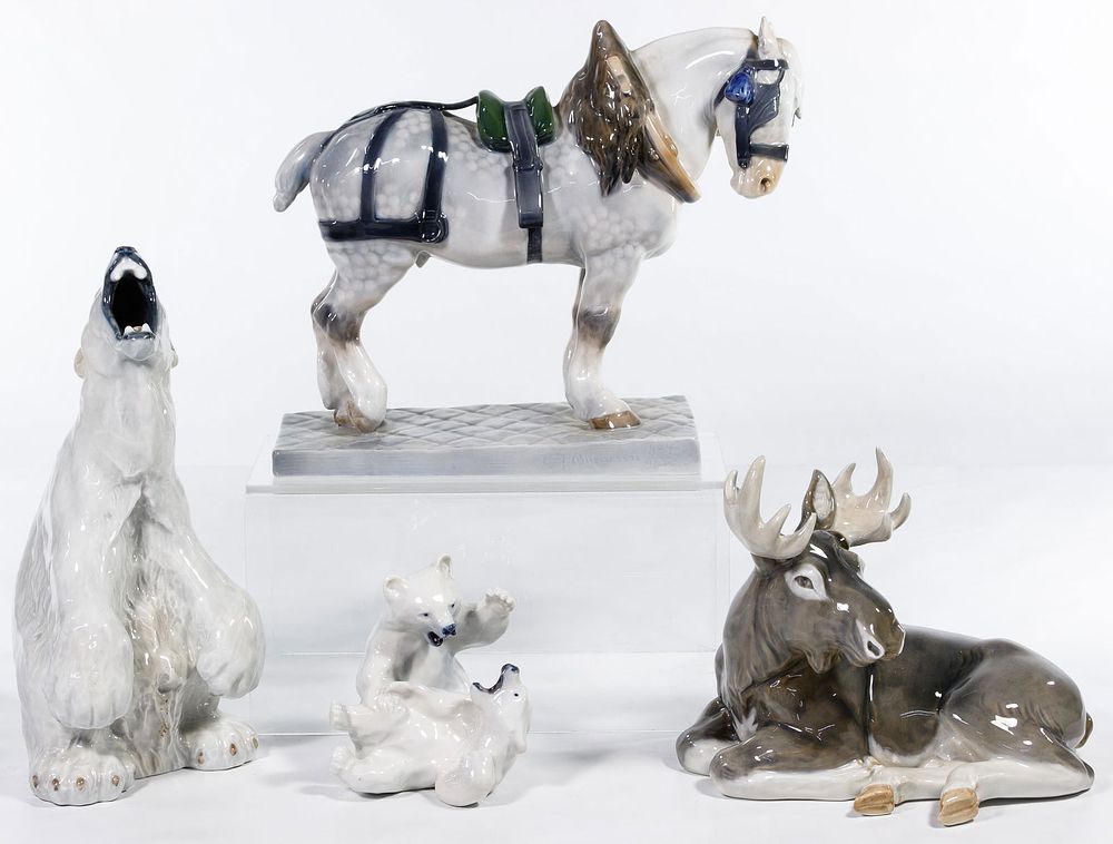Lot 472: Royal Copenhagen Animal Assortment