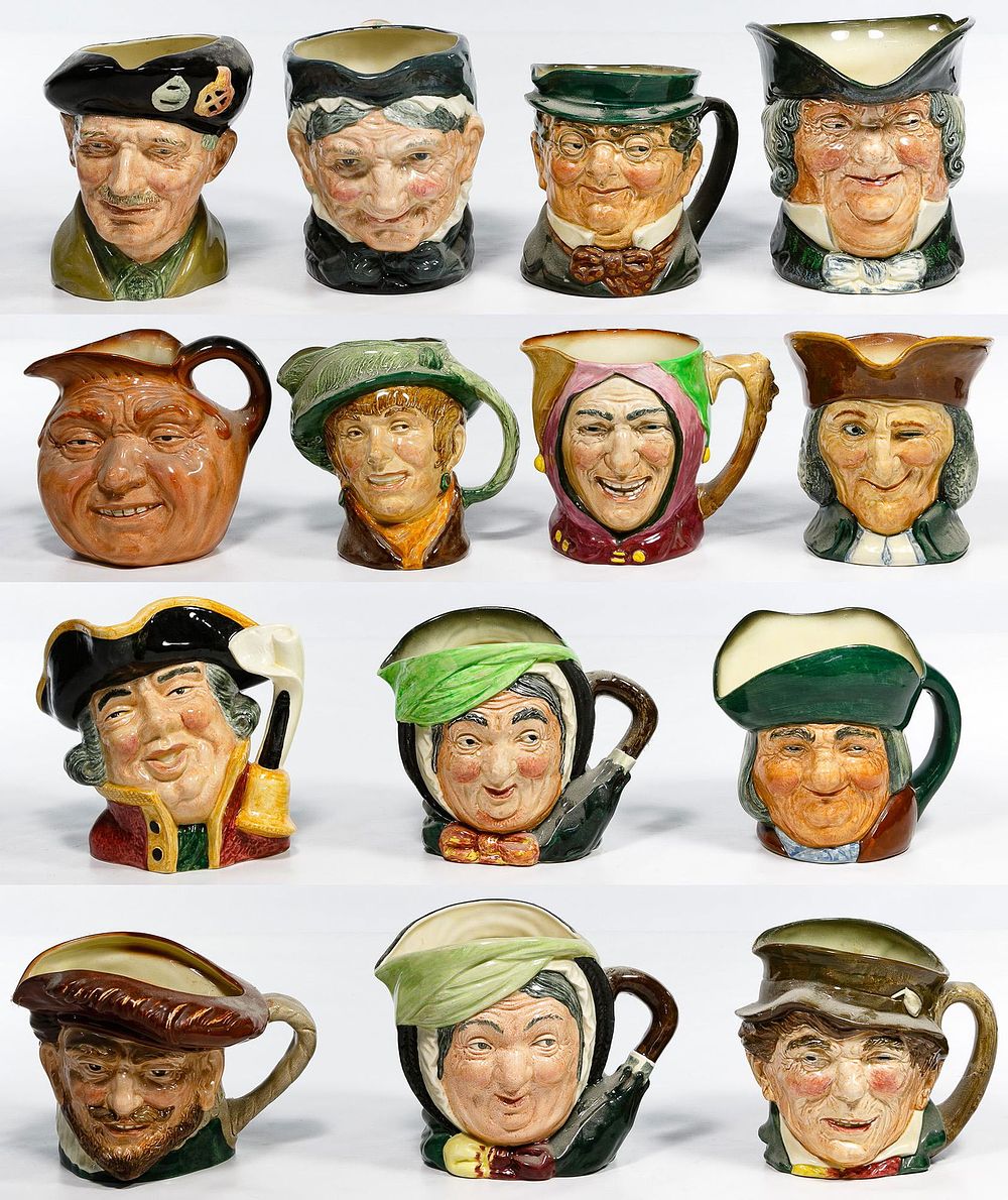 Lot 476: Royal Doulton Toby Mug Assortment