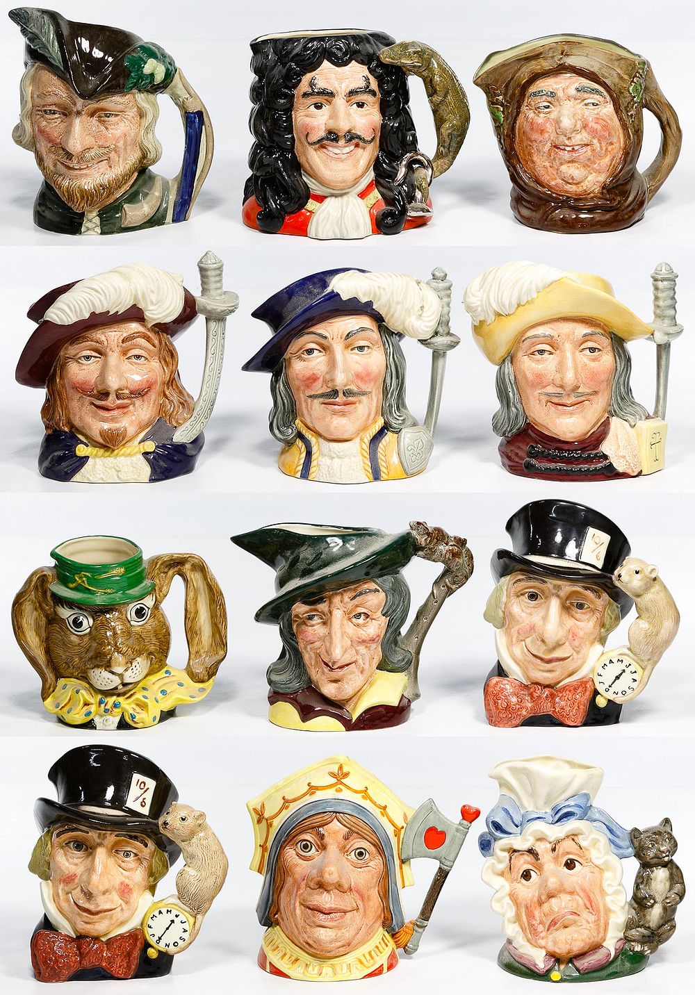 Lot 478: Royal Doulton Toby Mug Assortment