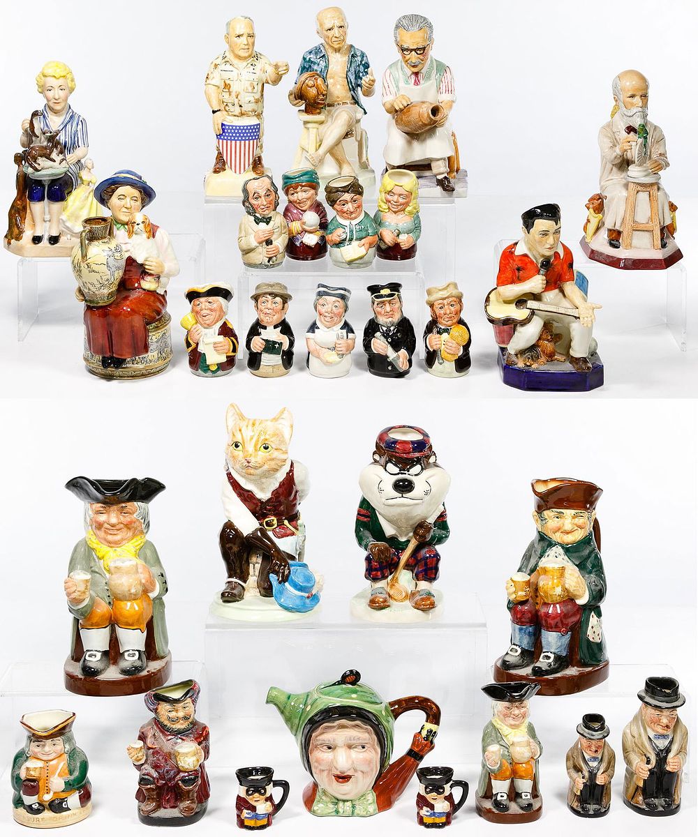 Lot 481: Royal Doulton Toby Mug Assortment