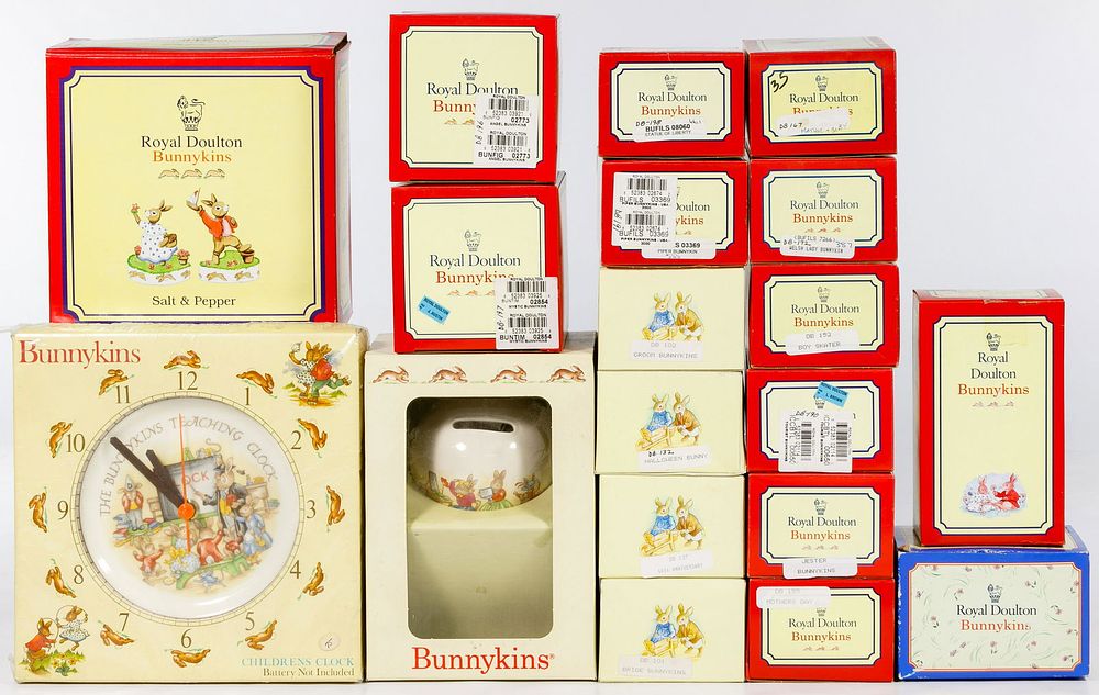 Lot 497: Royal Doulton Bunnykins Figurine Assortment