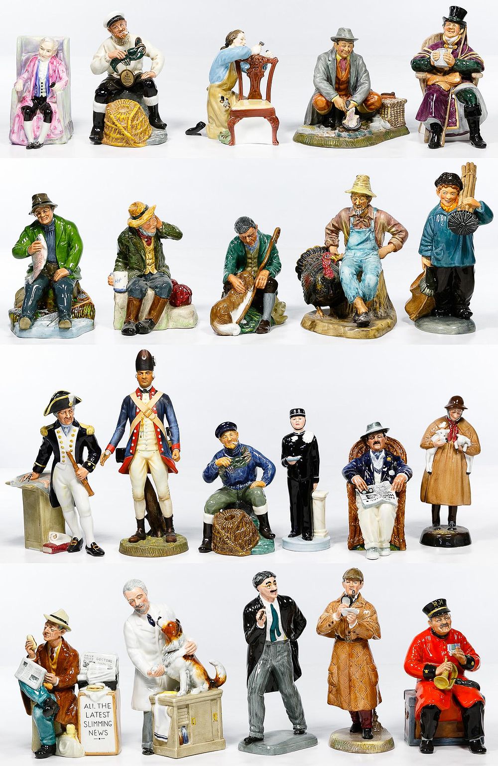 Lot 498: Royal Doulton Figurine Assortment