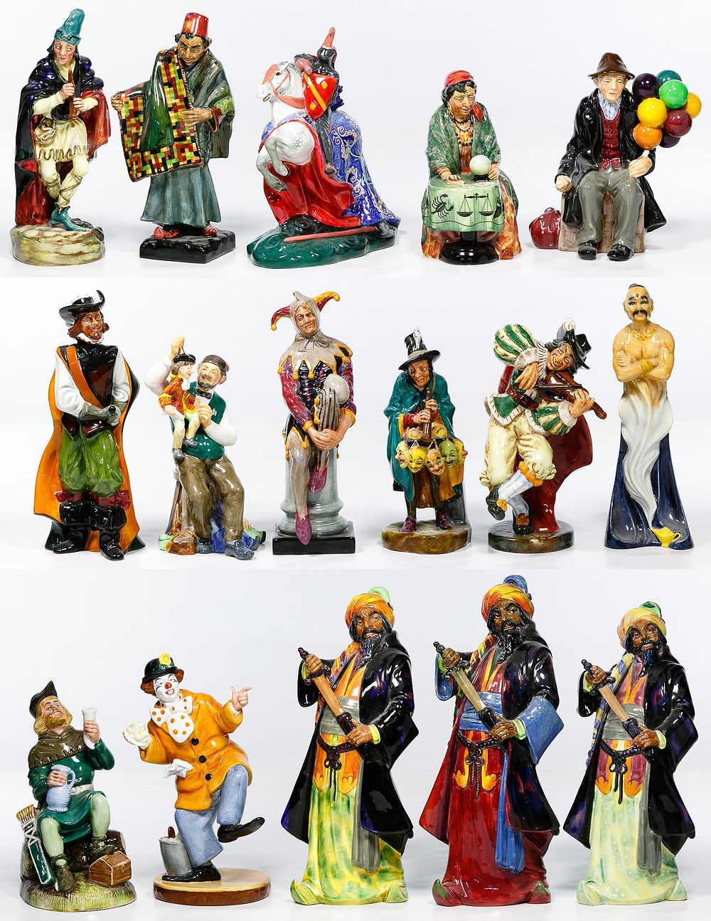 Lot 499: Royal Doulton Figurine Assortment