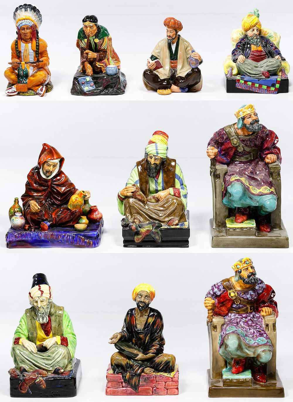 Lot 500: Royal Doulton Figurine Assortment