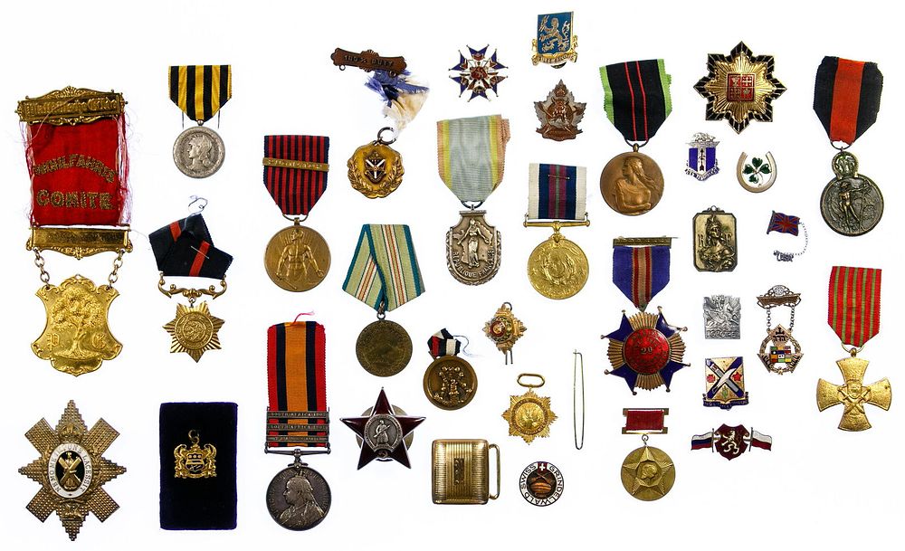 Lot 515: Foreign Medal Assortment