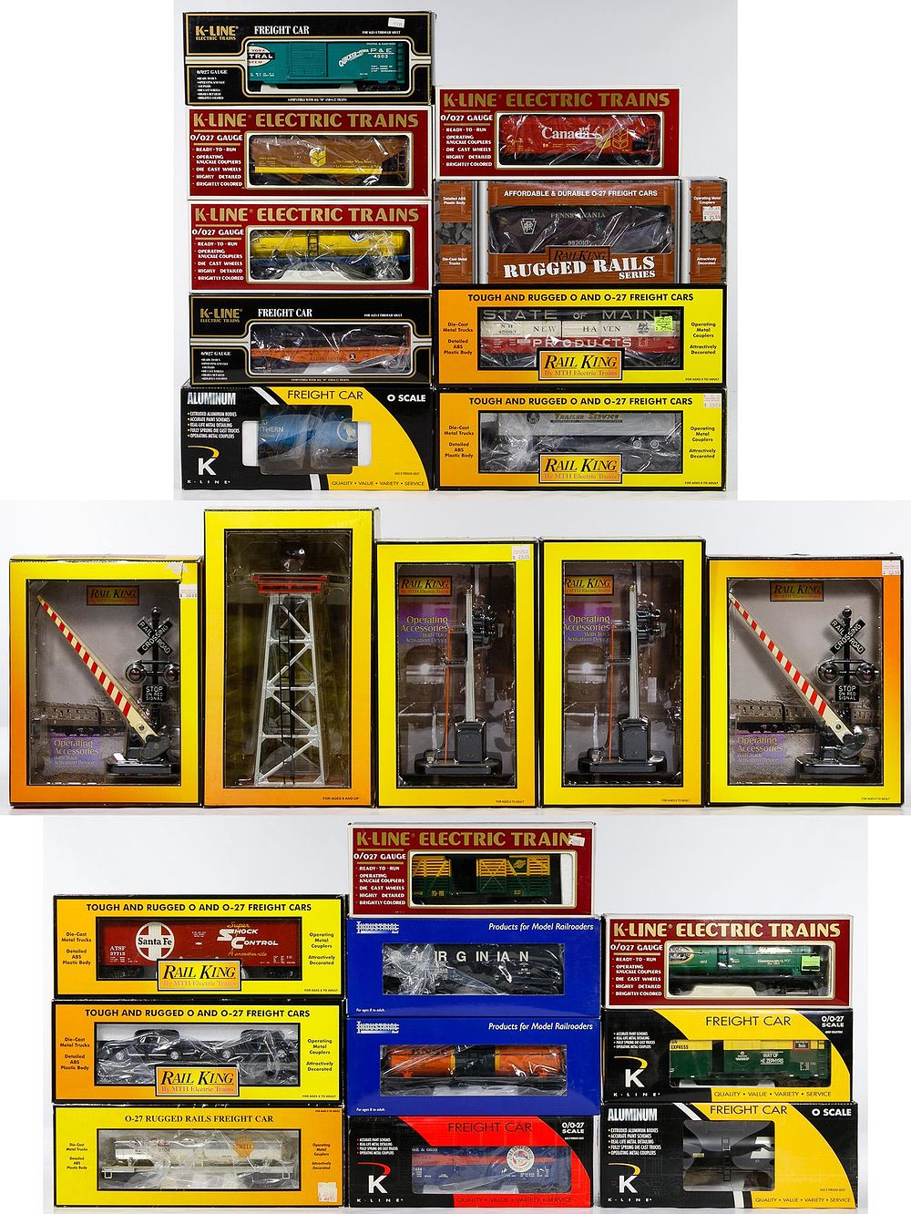 Lot 532: Model Train Car and Accessory Assortment