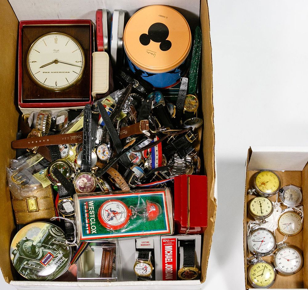 Lot 541: Pocket and Wrist Watch Assortment