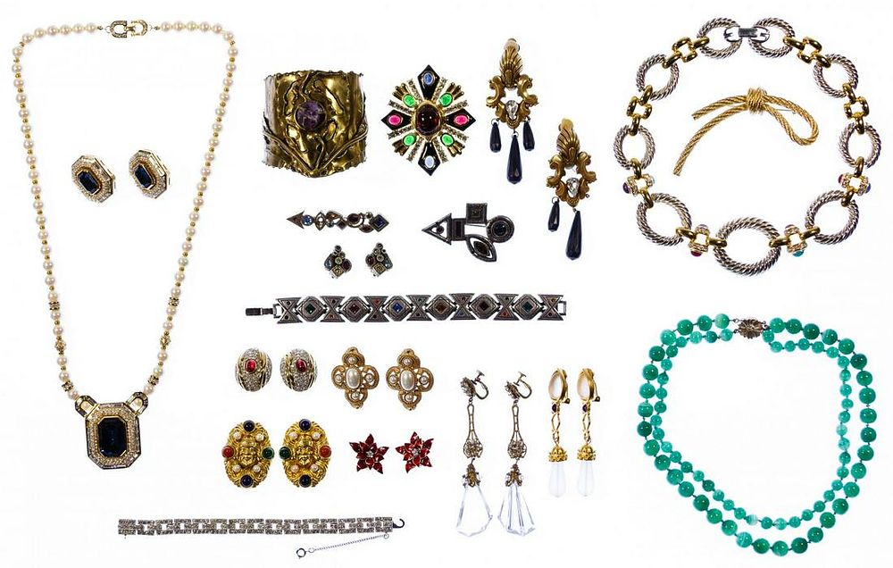 Lot 562: Signed Designer Jewelry Assortment