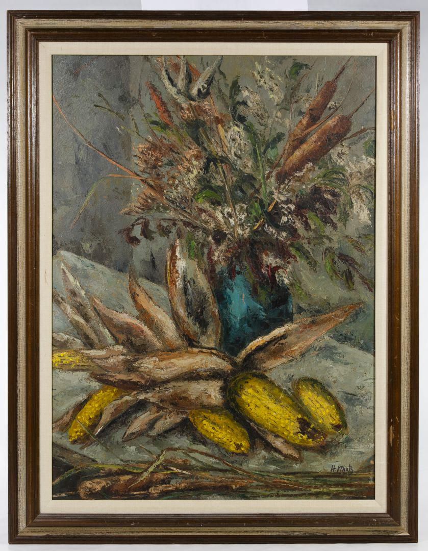 Lot 190: Harry Mintz (American / Polish, 1907-2002) Oil on Board
