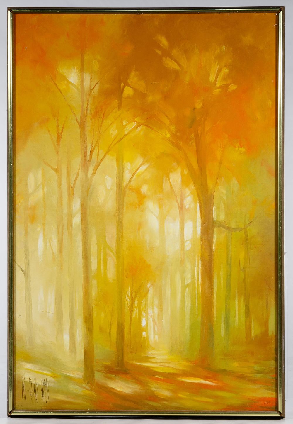 Lot 196: M Beverly Bunn (American, 20th Century) Oil on Canvas