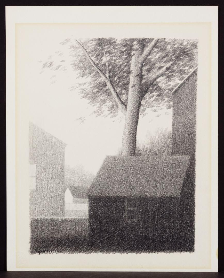 Lot 201: Robert Kipniss (American, b.1931) 'Late Light' Graphite