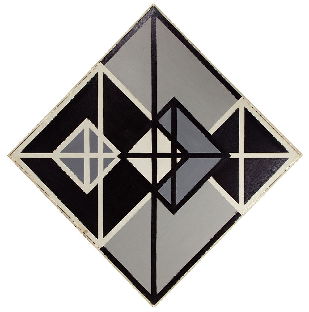 Lot 205: Unknown Artist (American, 20th Century) 'Integral #9'