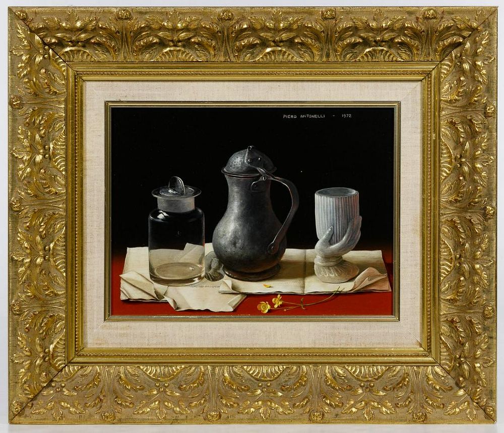Lot 222: Piero Antonelli (Italian, 1916-1990) Oil on Canvas