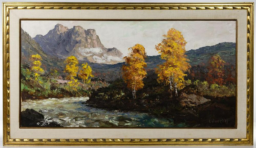 Lot 233: Segundo Heurtas (Argentinian, 1923-2010) Oil on Canvas