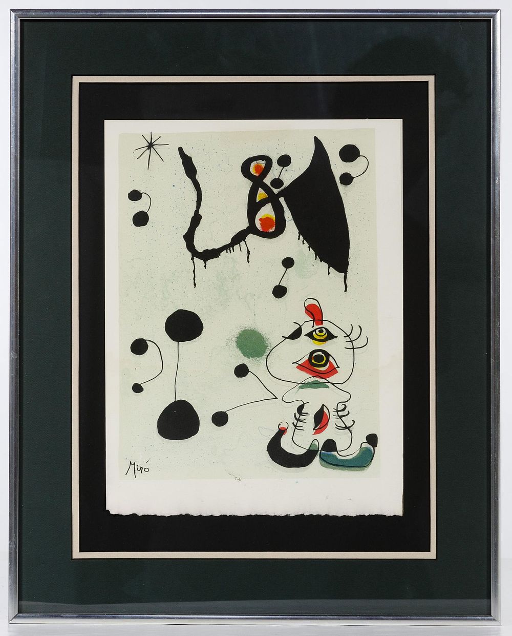 Lot 236: (Attributed to) Joan Miro (French, 1892-1983)