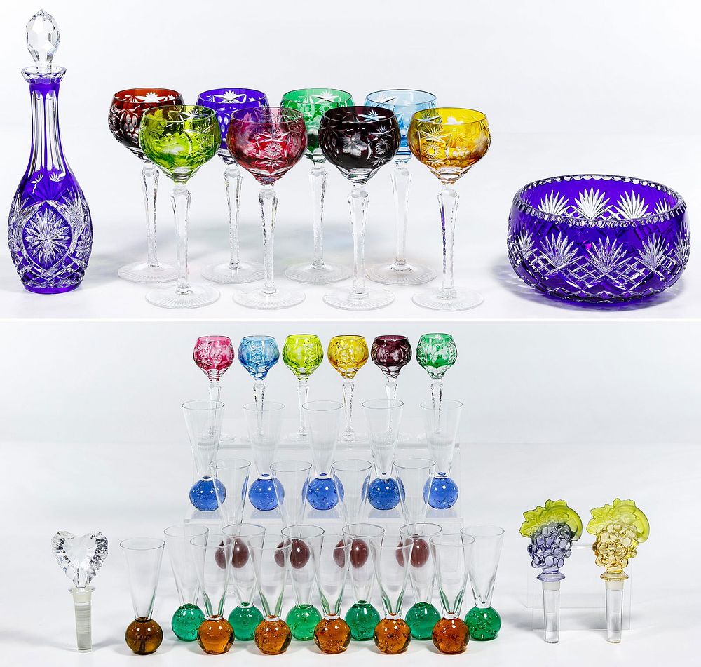 Lot 257: Cut-to-Clear Crystal and Glass Assortment
